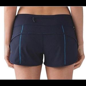 Lululemon Speed Short in Midnight Navy